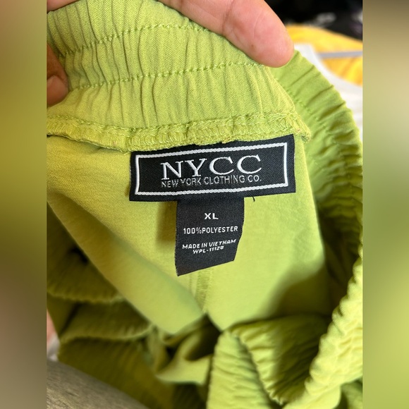 New York Clothing Co - Lime Green - Long Skirt- No Pockets- With Tie, Worn Twice - Picture 4 of 6